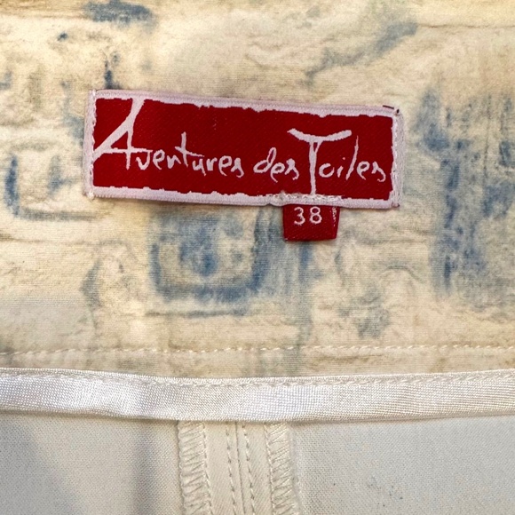 AVENTURES DES TOILES White/Ivory A-line skirt size 38 - Picture 10 of 15